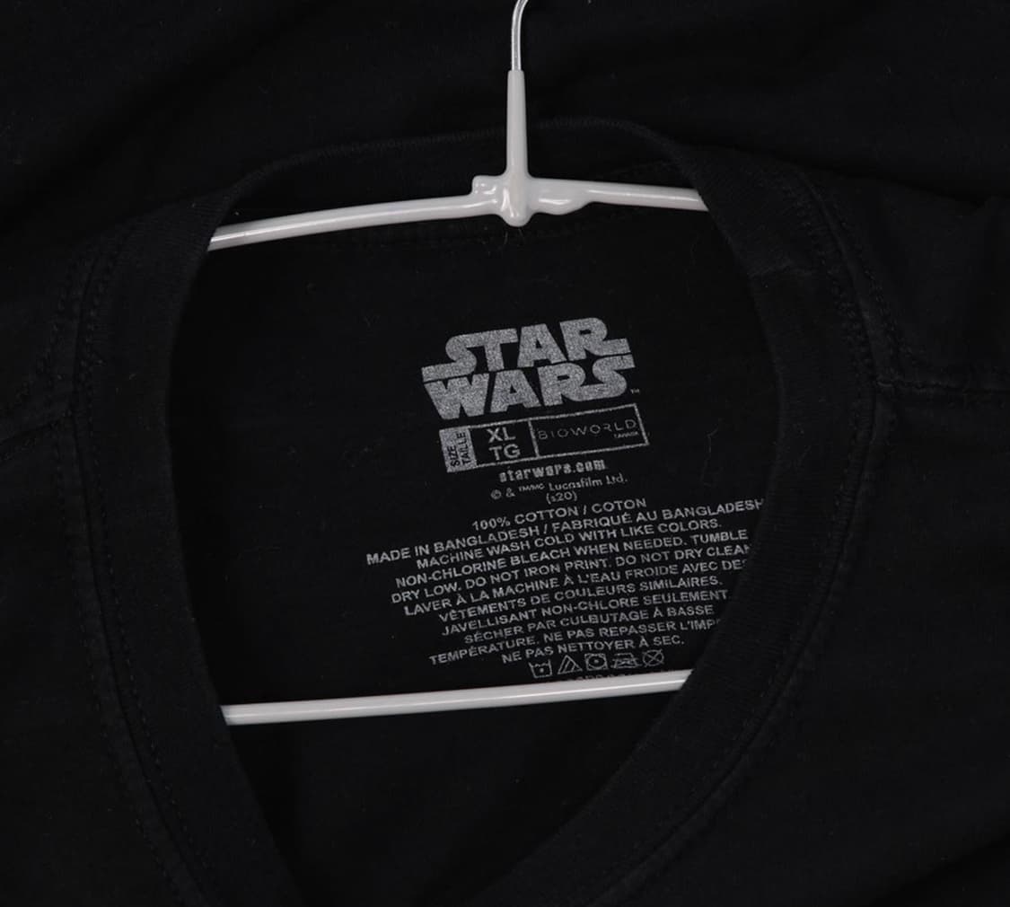 L) 스타워즈 코튼 반팔 티셔츠 상품이미지3