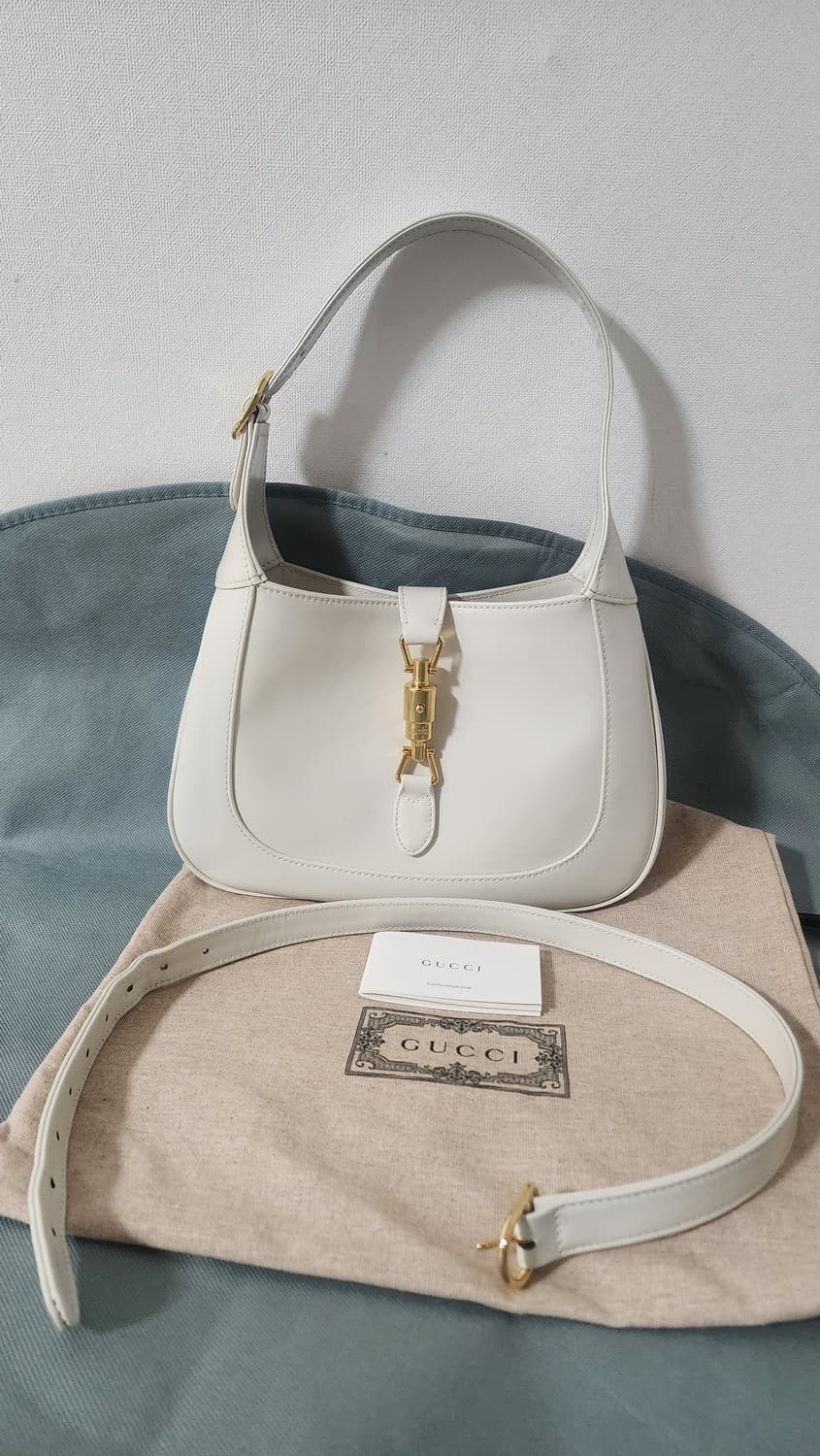 구찌 재키 1961 스몰 화이트 판매합니다 상품이미지4