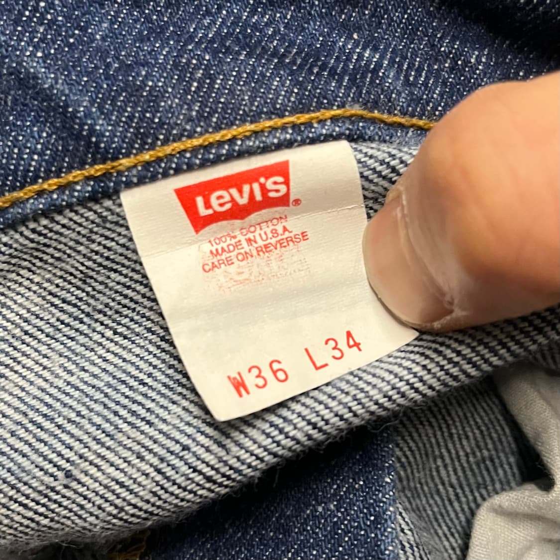 90s USA Levis517 오렌지탭 부츠컷 (35“) 상품이미지6