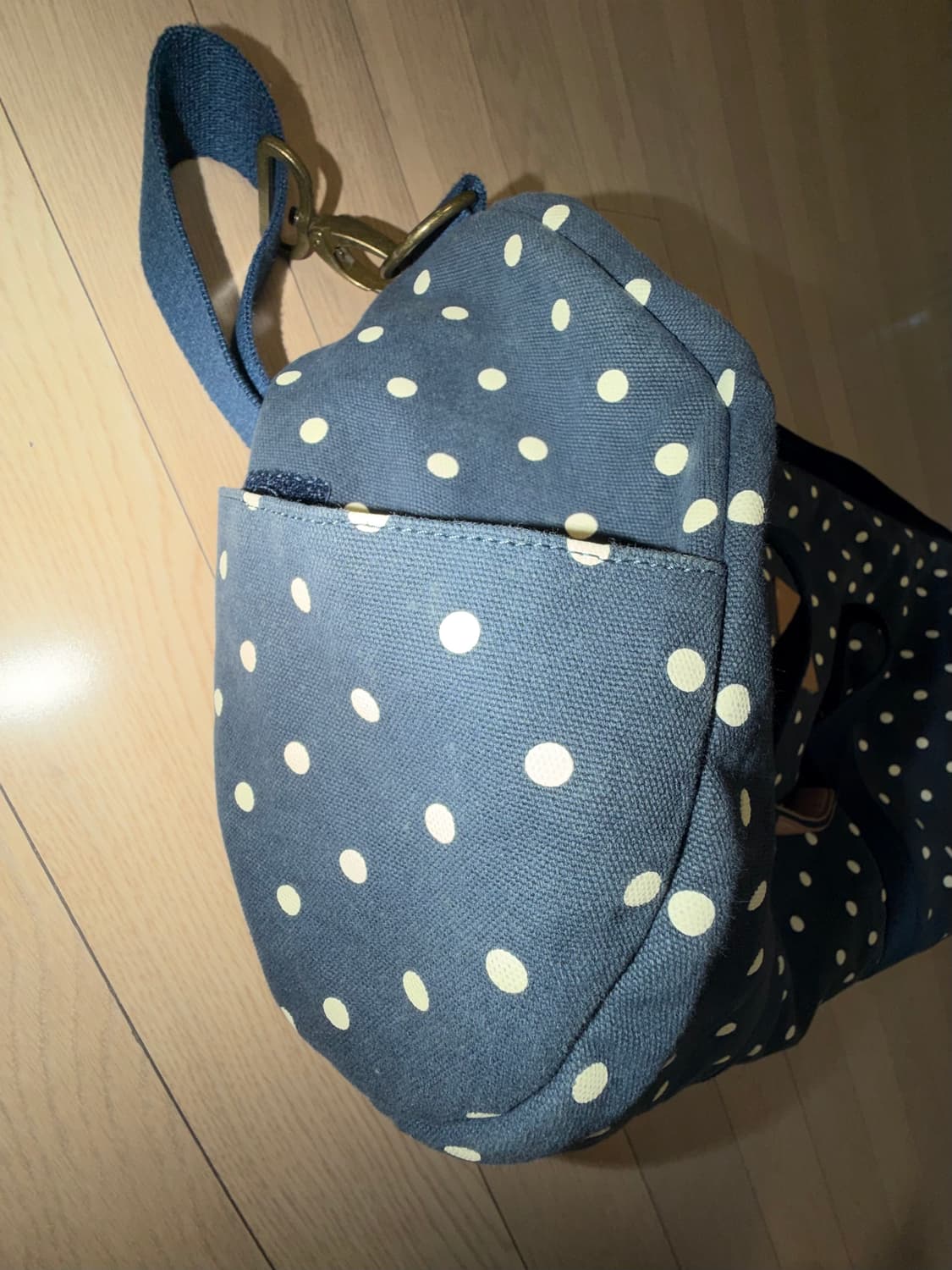 도트 빈티지 더플백 토트백 토드백 potter barn 도트코어 백 상품이미지4