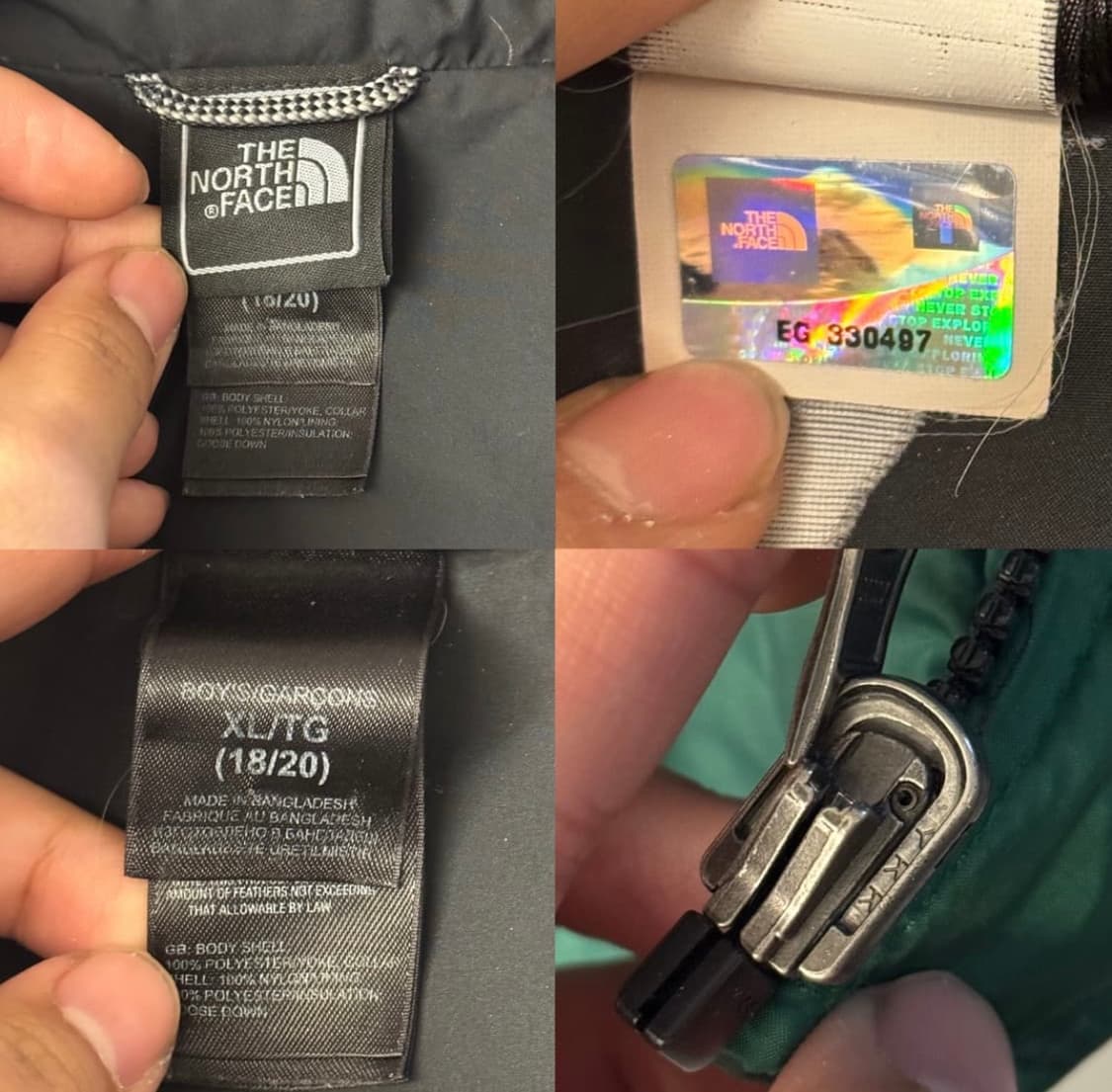 노스페이스 눕시 그린 상품이미지2