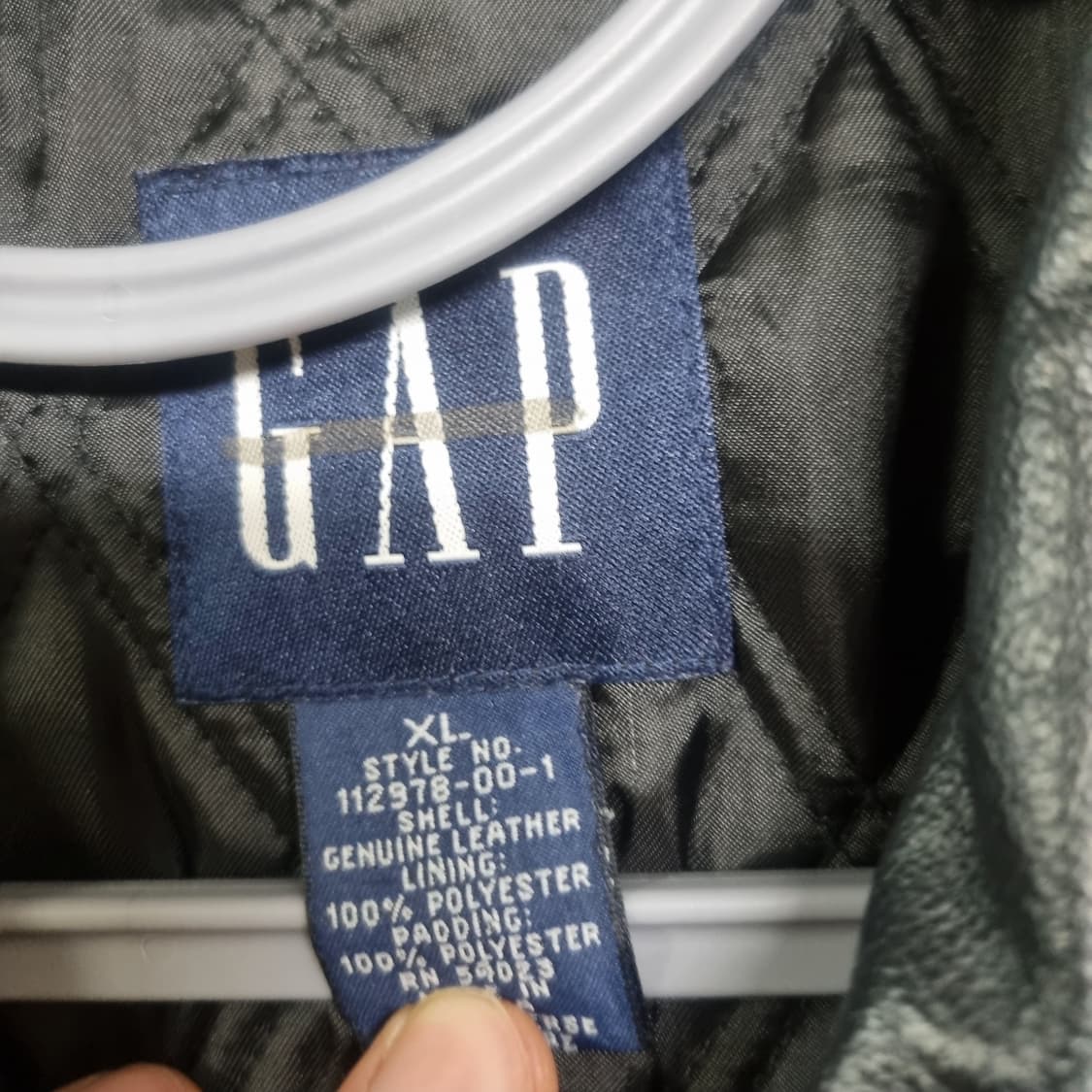 올드갭 xl 레더자켓 상품이미지4