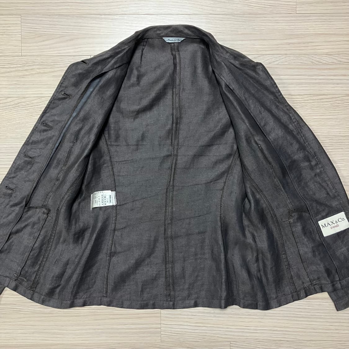 [Max&Co] 막스마라 막스앤코 린넨 자켓 상품이미지5