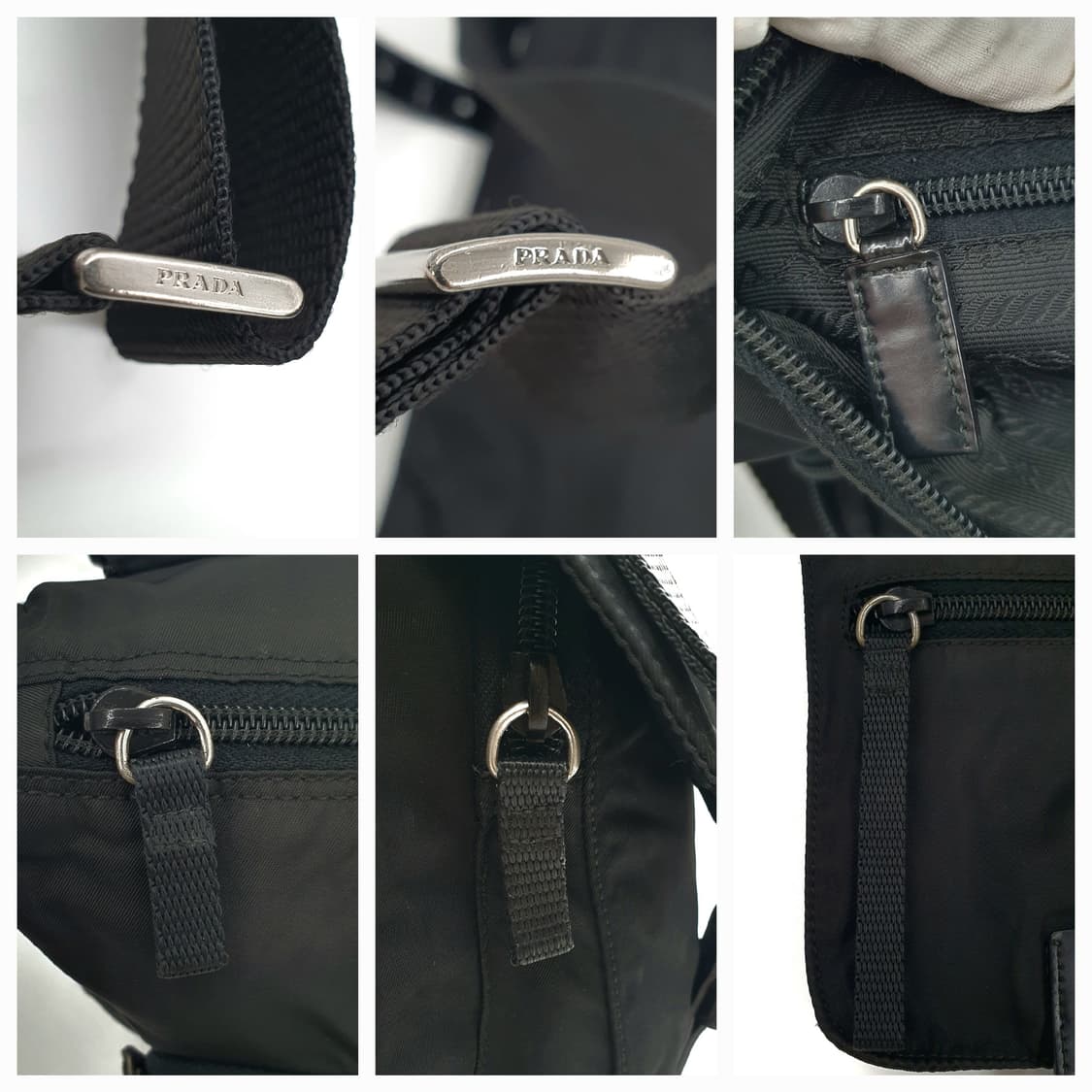 프라다 리나일론 투버클 메신저백 크로스백 숄더백 B6671 상품이미지6