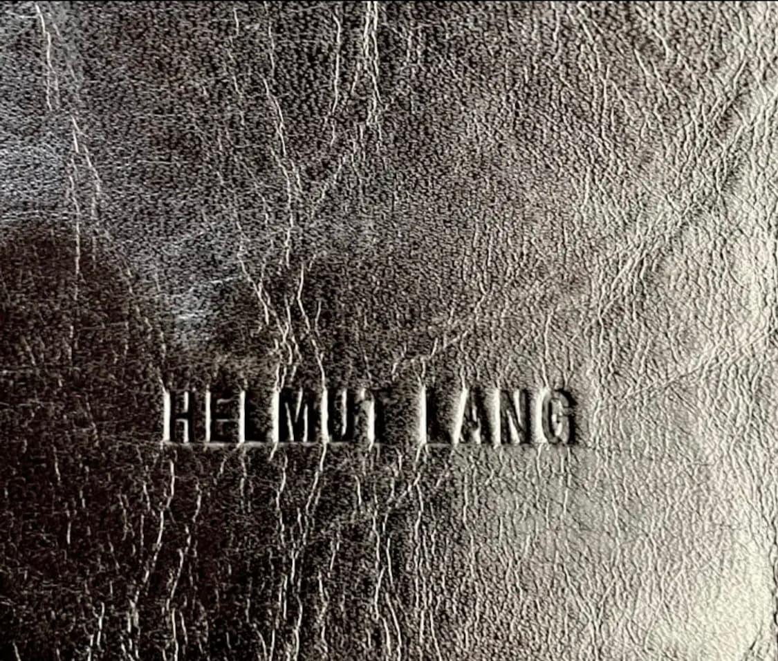 헬무트랭 레더 미니보스톤 핸드백 y2k 상품이미지3