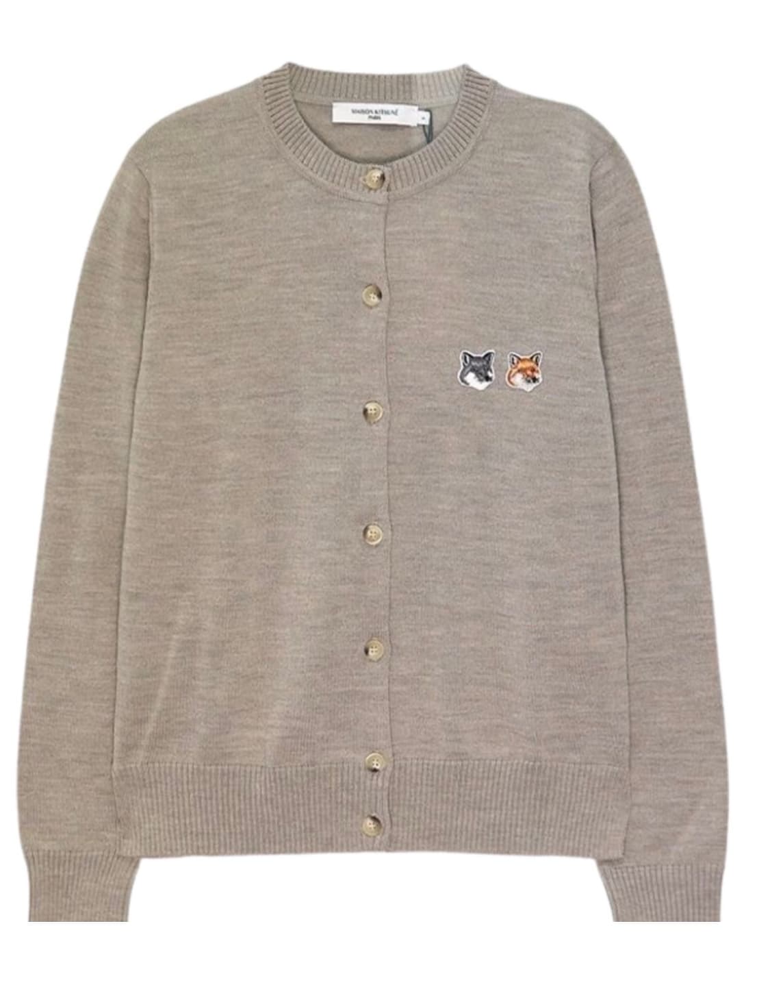 메종키츠네 더블폭스 가디건 M 상품이미지1