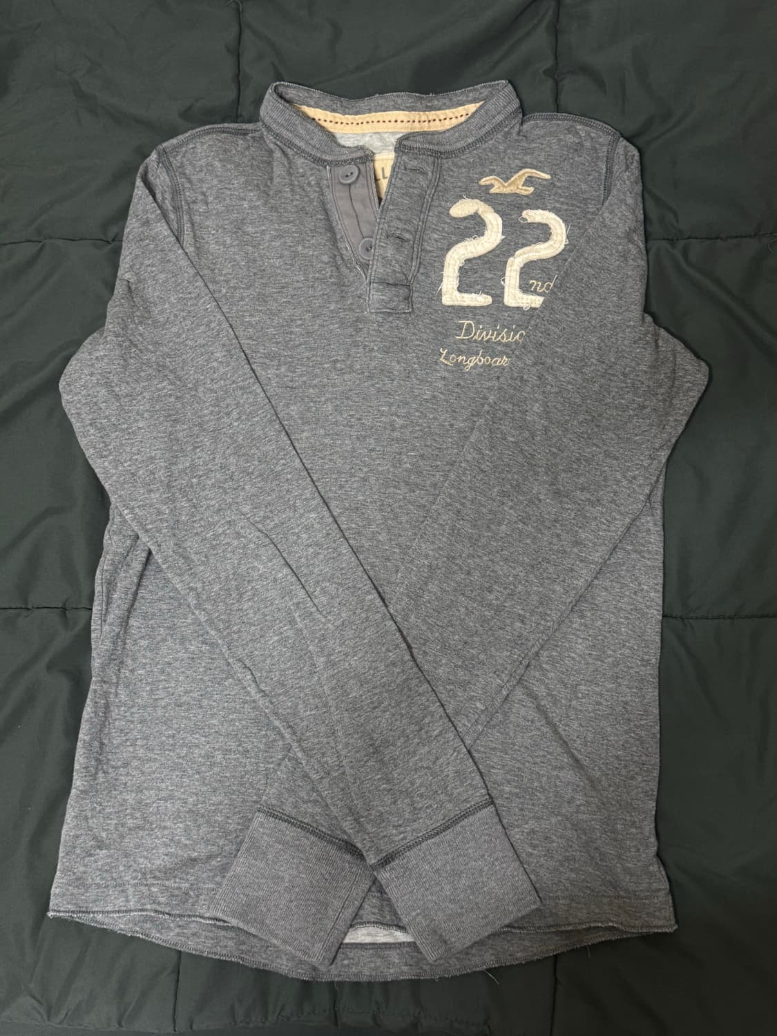 홀리스터 헨리넥 슬리브 M 상품이미지1