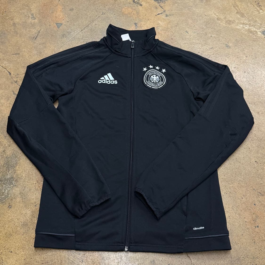 [정품/95] 아디다스 독일 축구 국가대표팀 트랙탑 블랙 b15 상품이미지2