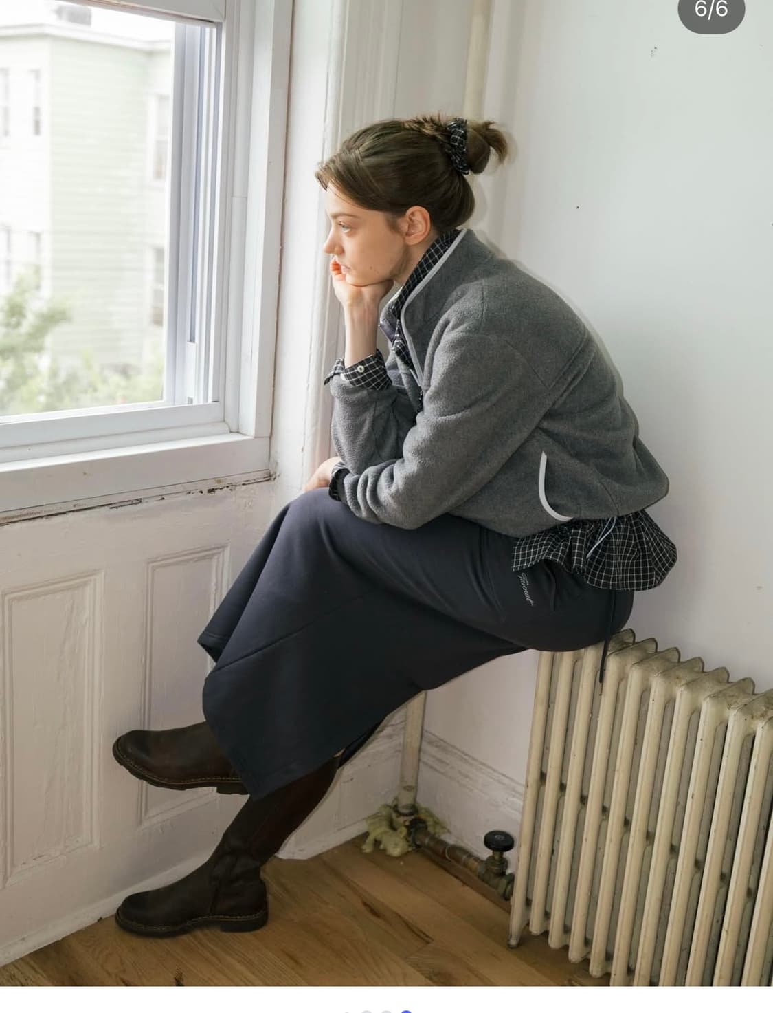 타낫 플리스 + 스커트 상품이미지1