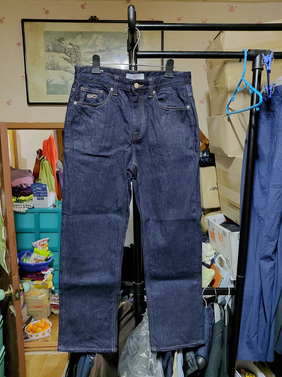 [플랙진]칸디아니 스티즈051 로우 데님 청바지 32사이즈  상품이미지1