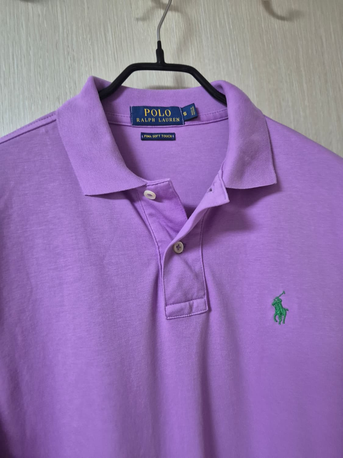 폴로 랄프로렌 피마 소프트 터치 카라티 반팔 95 상품이미지3