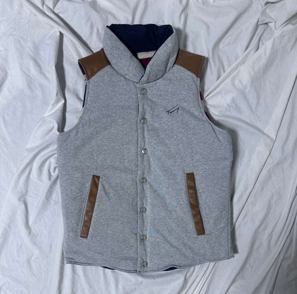 타미힐피거 성조기 리버시블 패딩 베스트 상품이미지3