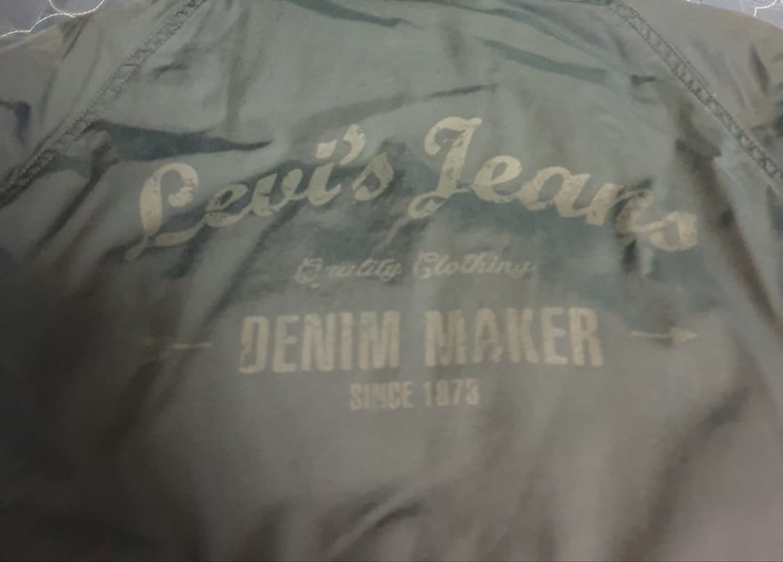 (빈티지)리바이스 사파리 다운 파카 네이비 (M) 상품이미지5