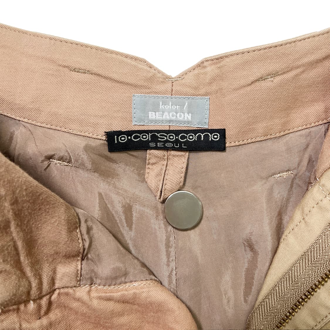 컬러 비콘 베이지 퍼티그 팬츠 (4) 상품이미지6