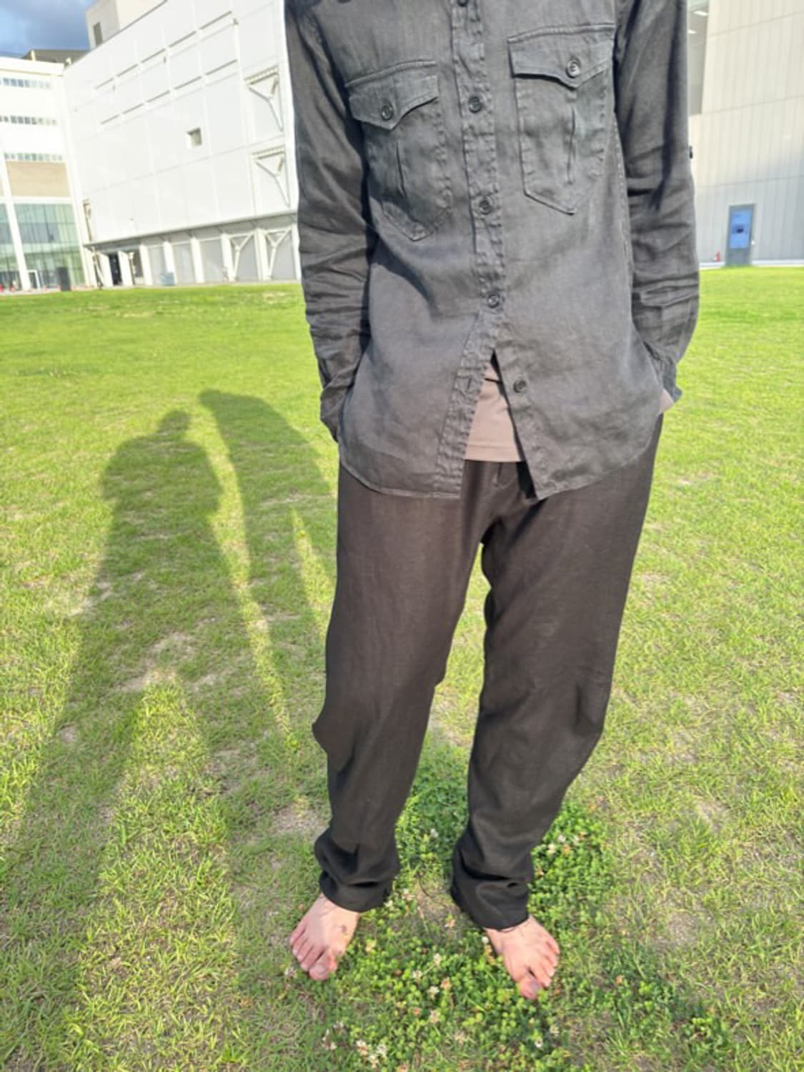 이자벨마랑 린넨 큐프라 셔츠 상품이미지3