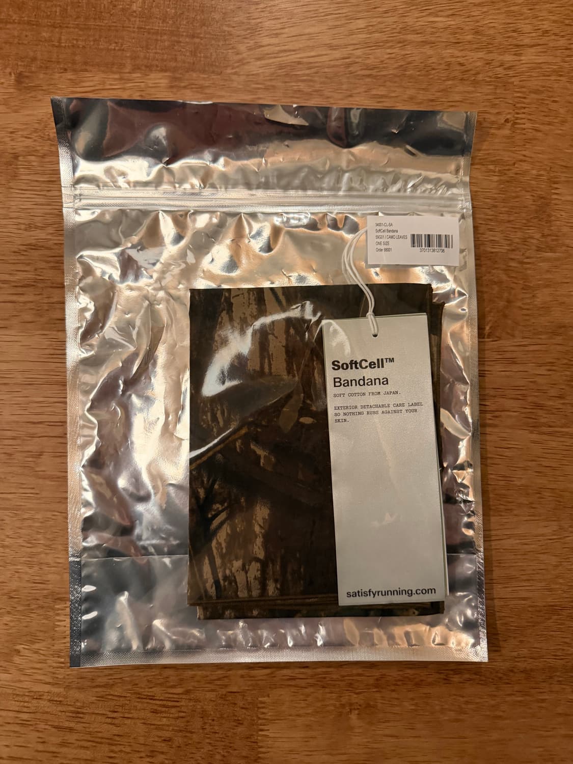 새티스파이 소프트셀 반다나 카모 리브즈 [OS]  상품이미지1