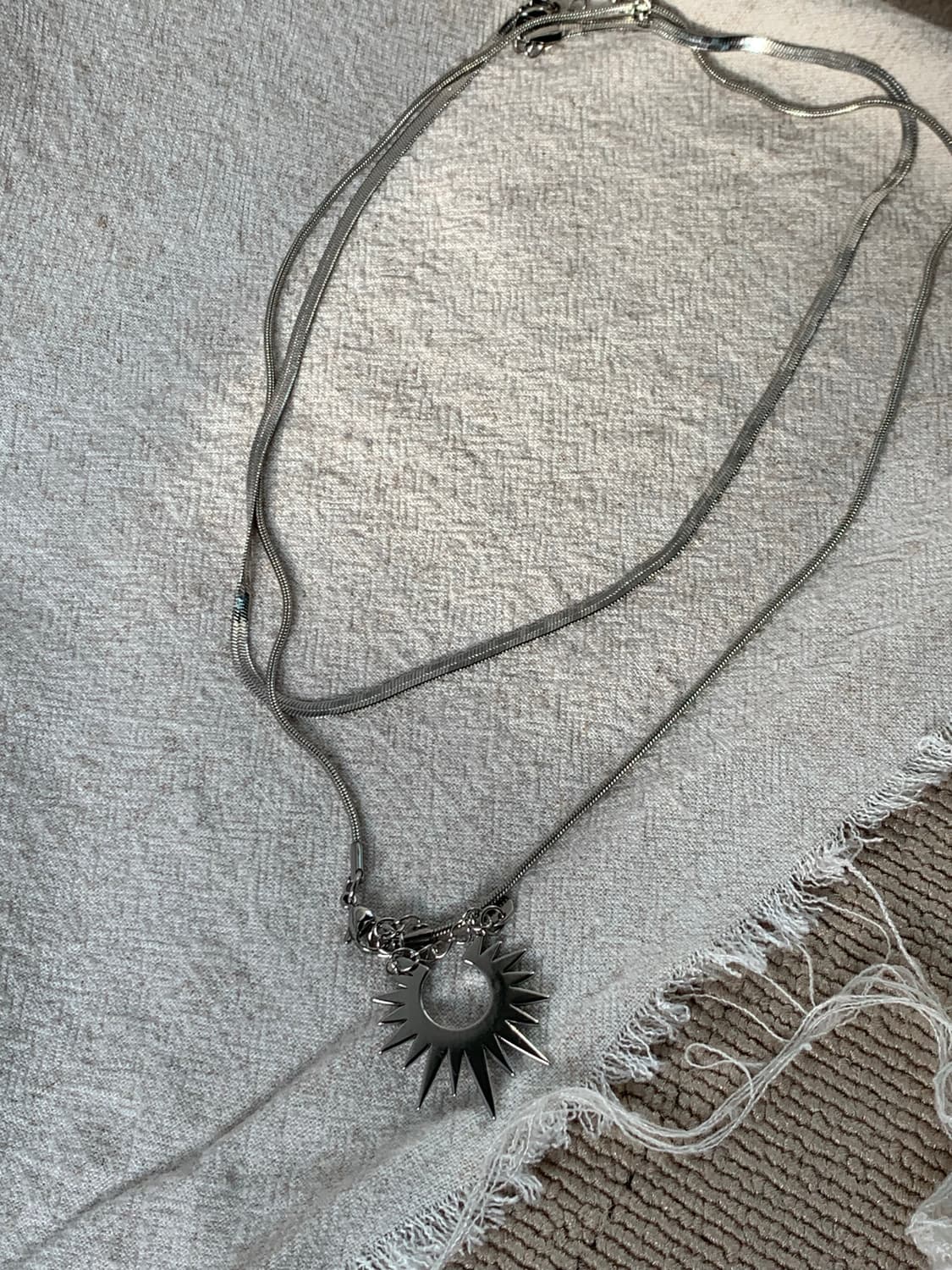 Layered necklace 상품이미지1