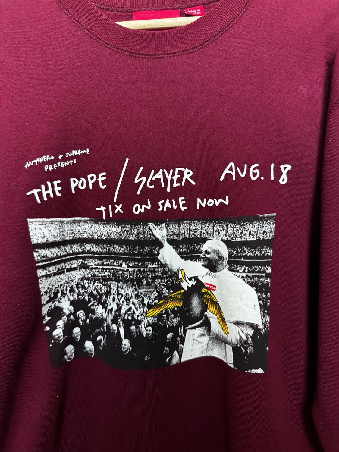 슈프림 안티히어로 맨투맨 상품이미지2