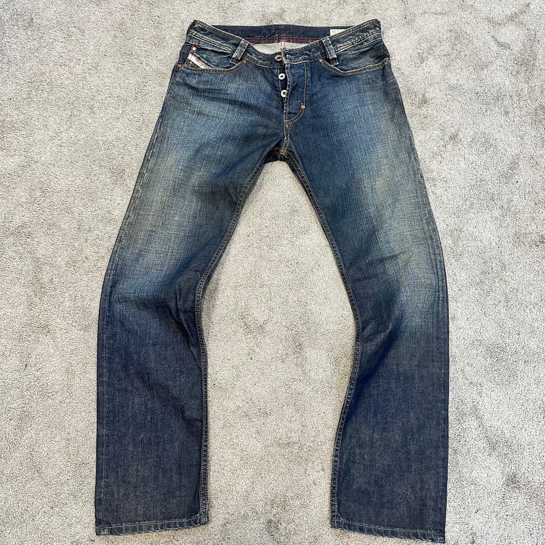 디젤 슬래머 지퍼 포켓 스트레이트 데님 팬츠(30) 상품이미지3