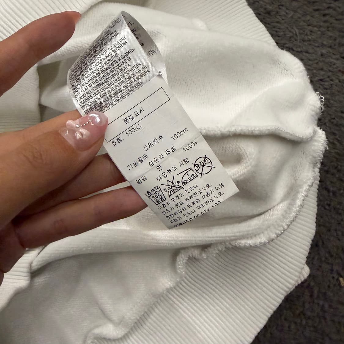 [ 정품/L ] 디젤 빅로고 맨투맨 상품이미지6