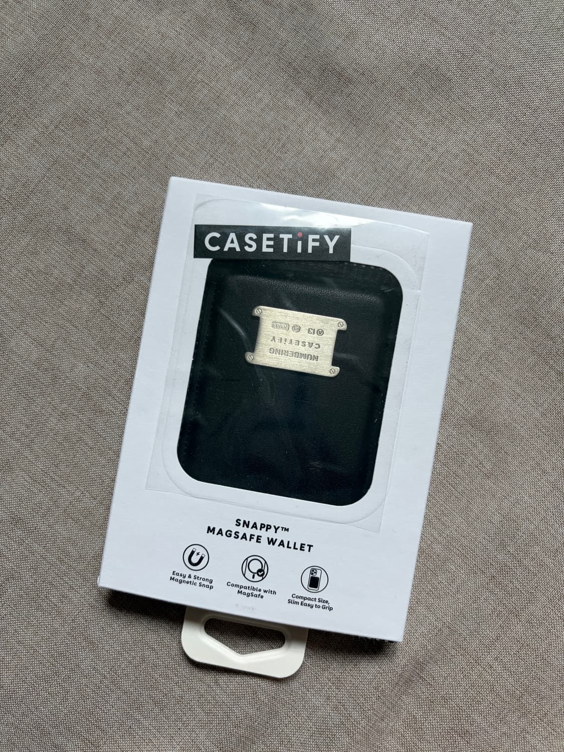 케이스티파이x넘버링 NUMBERING 맥세이프 카드지갑 상품이미지5