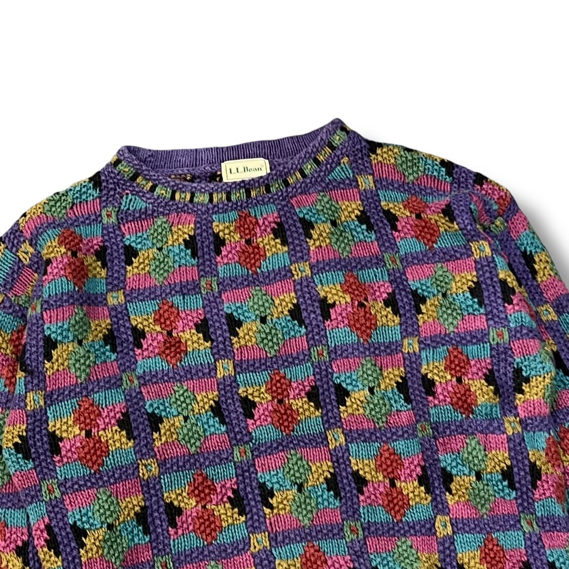  엘엘빈 패턴 니트 y13898 상품이미지4