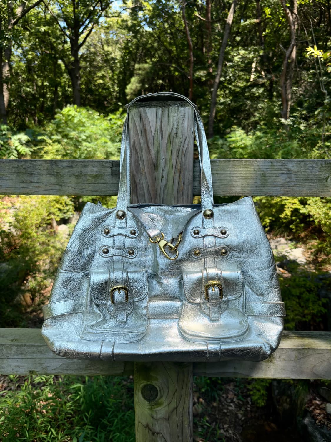 “Unknown” 00’s Design Silver Pocket Deta 상품이미지2