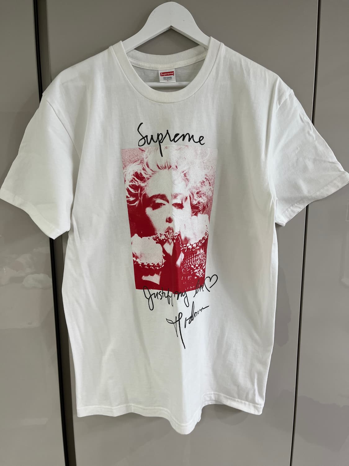 슈프림 마돈나 프린팅 티셔츠 L 상품이미지1