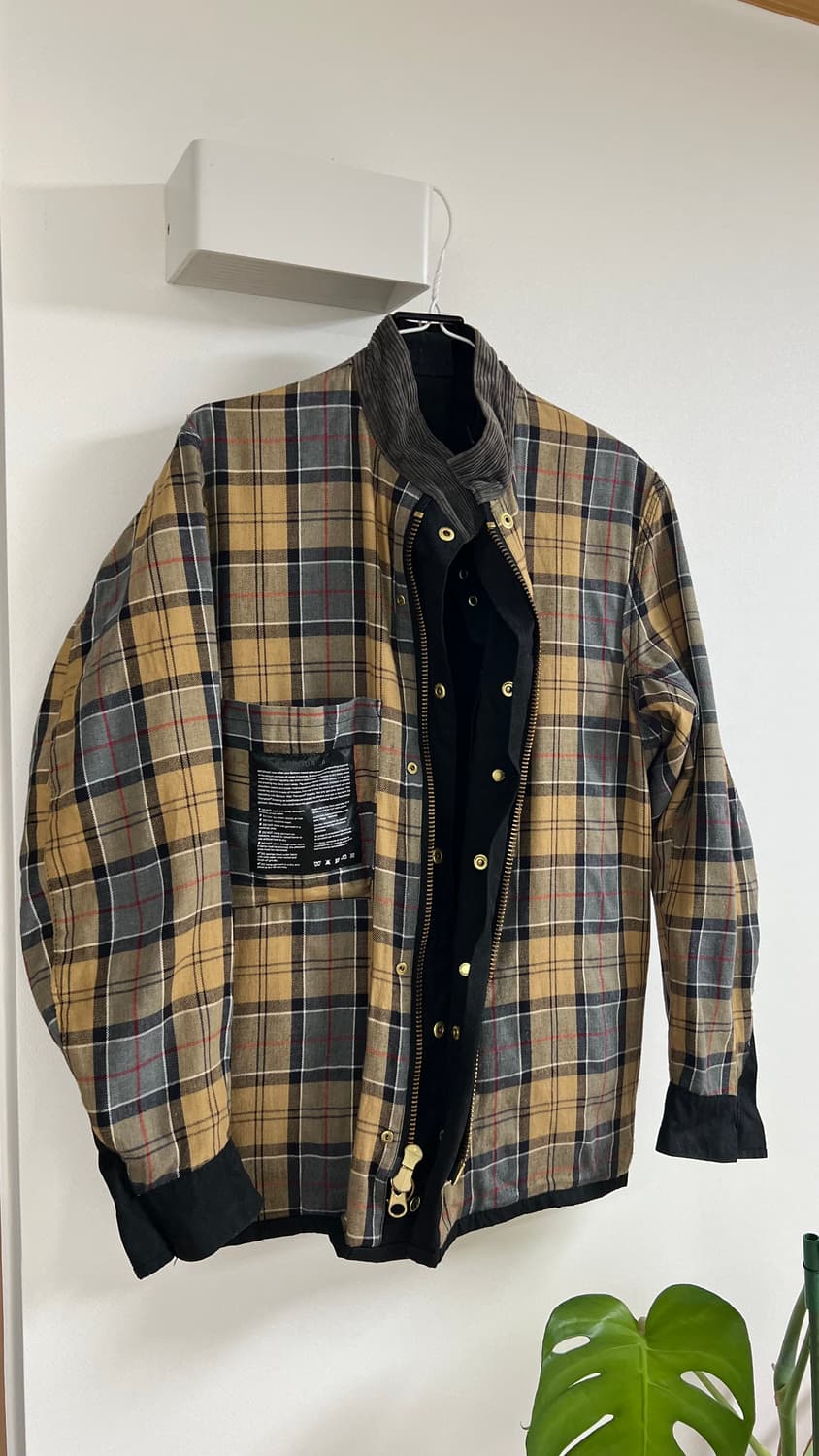 바버 인터내셔널 블랙 왁스 자켓 34 상품이미지5