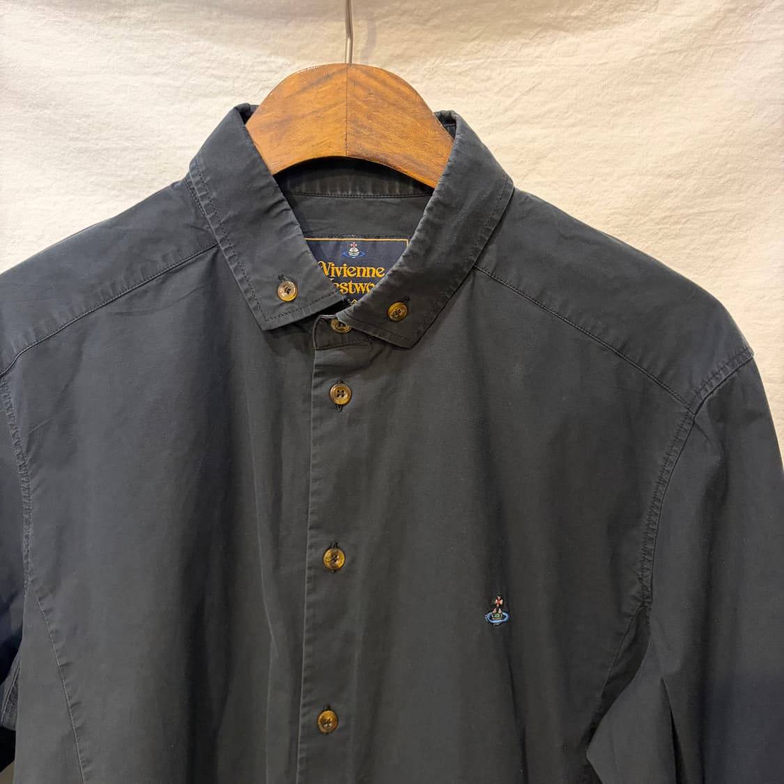 비비안웨스트우드 블랙 셔츠 남방 상품이미지2