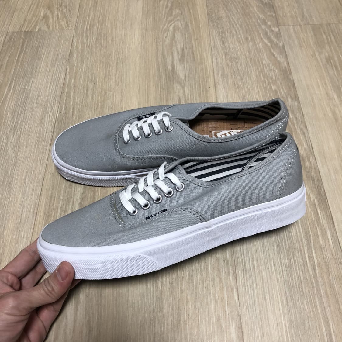 (260) 새상품 반스 VANS 어센틱 그레이 상품이미지1
