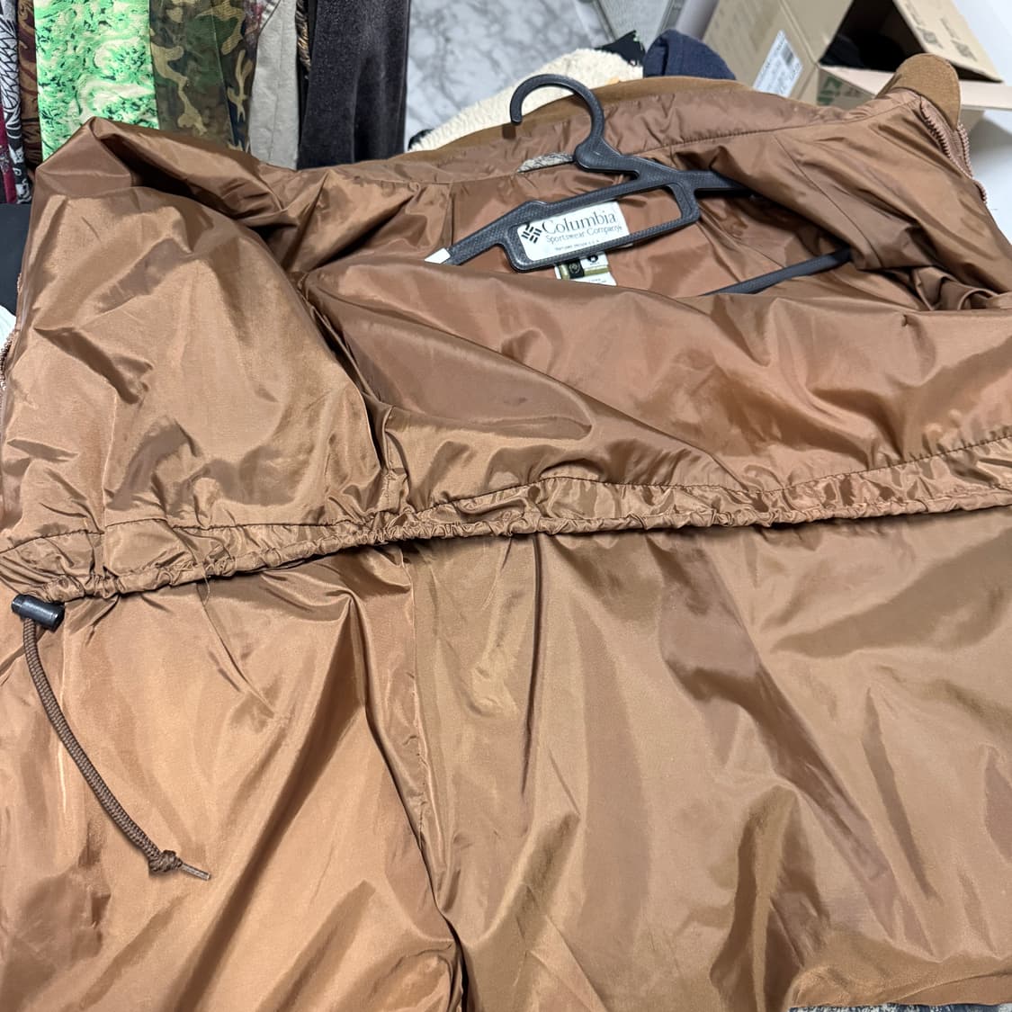 Columbia USA 컬럼비아 모시오크 리얼트리 카모 풀 패턴 롱 자켓 상품이미지9