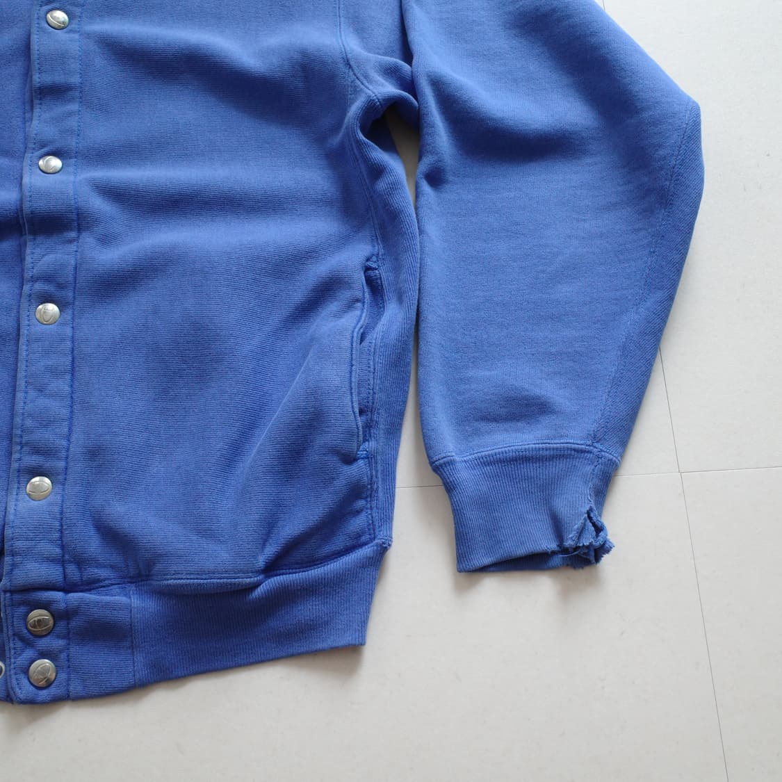 90s 챔피온 리버스위브 스냅 버튼 자켓 MADE in USA(L)  상품이미지5