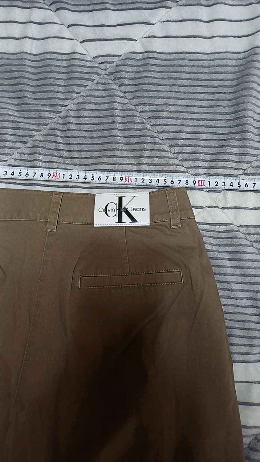 캘빈클라인 와이드면팬츠 29인치 기장98 상품이미지8