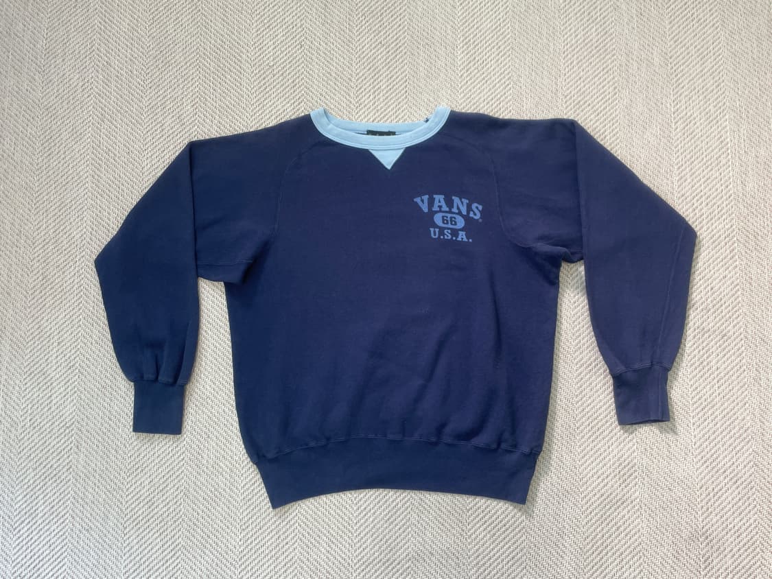 9~00s 올드 van 반스 거셋 스웻셔츠 J03942 상품이미지1