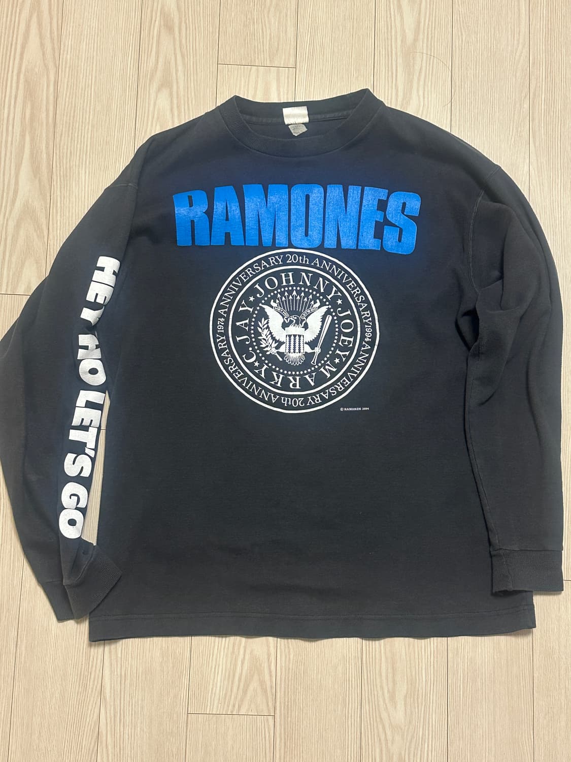 90s 라몬즈 ramones 빈티지 밴드 티셔츠 롱슬리브 상품이미지2