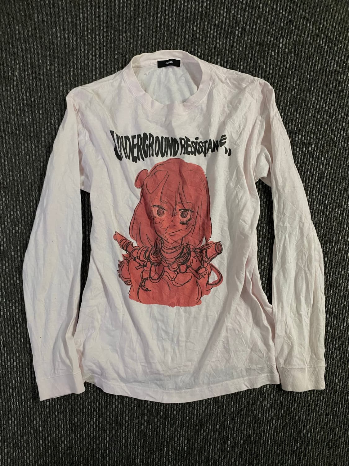 Underground Resistance Print Pink Sleeve 상품이미지2