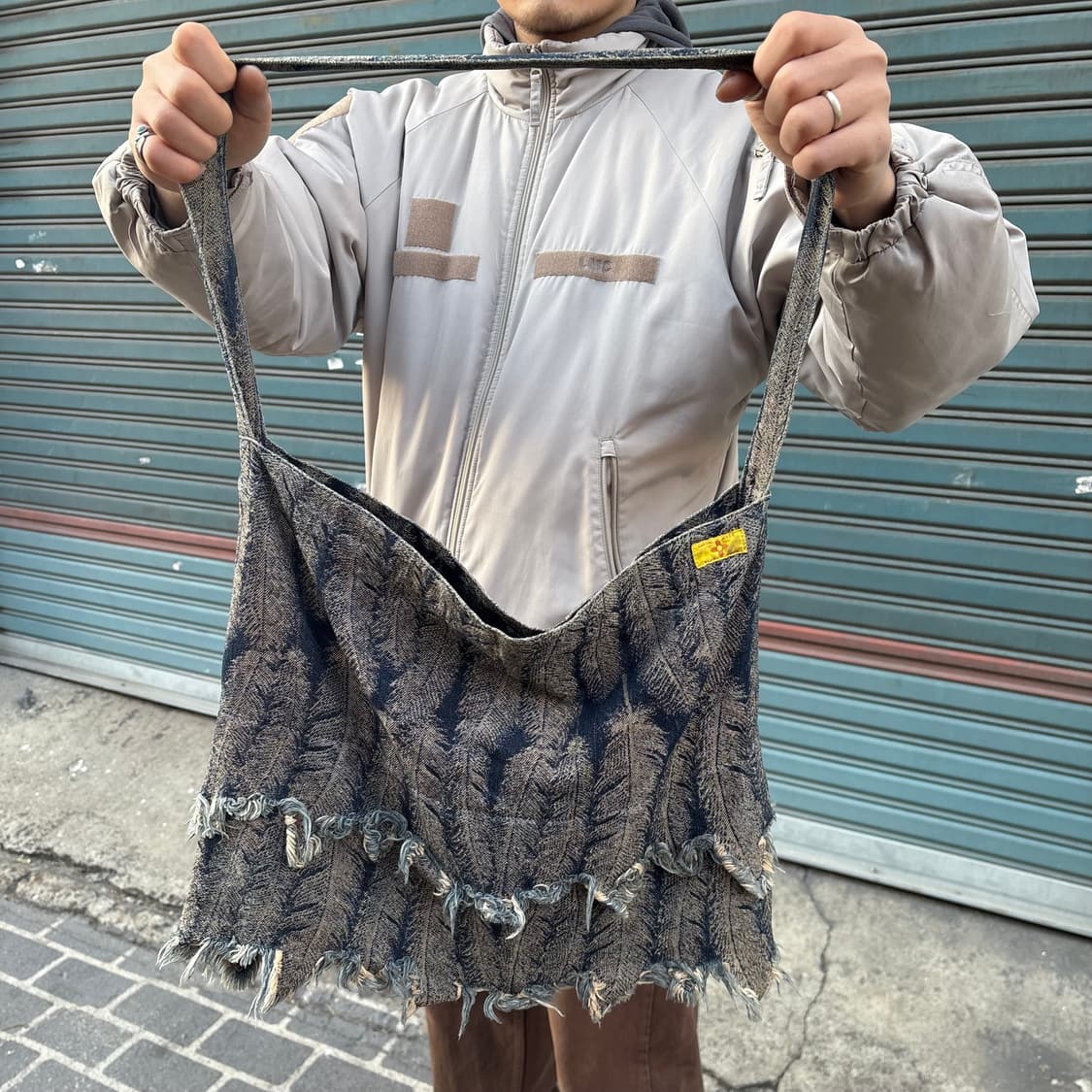 캐피탈 12oz 페더 데님 토트백(초판) 상품이미지3