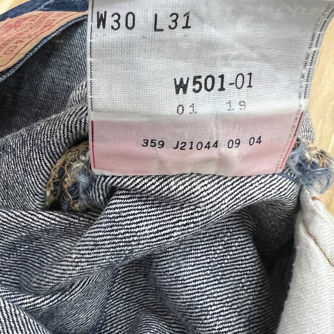 Levis 리바이스 501 데님 팬츠 30 상품이미지10