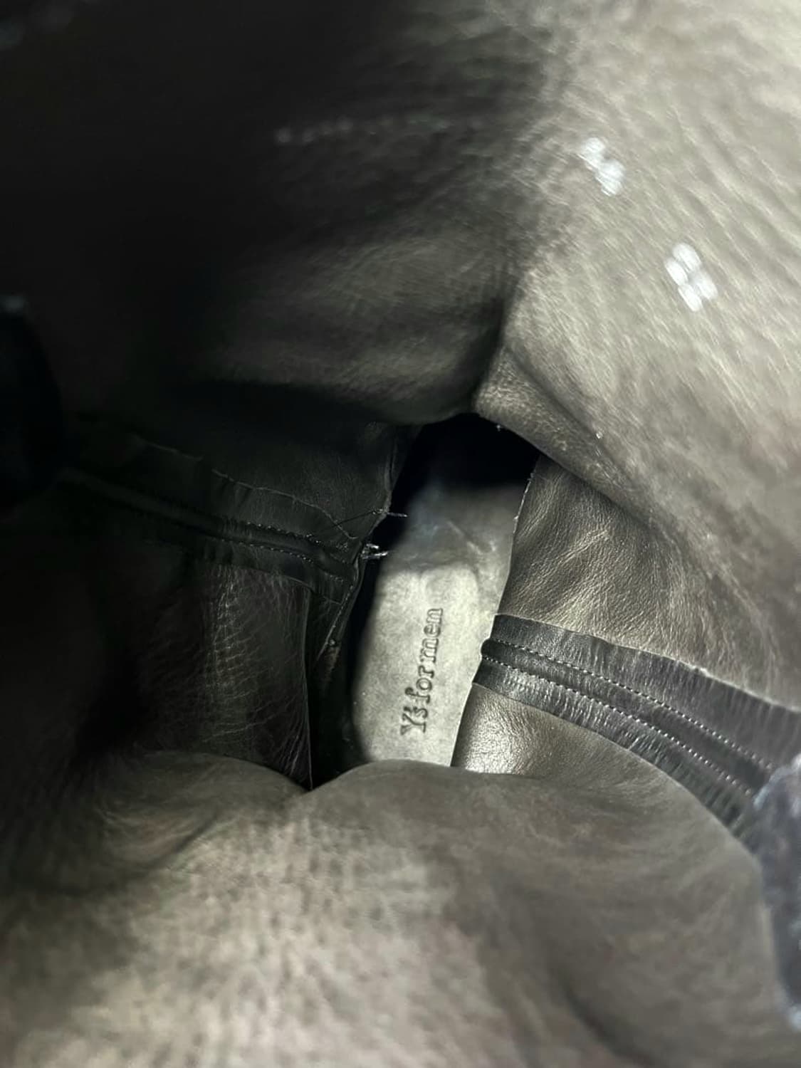 요지 야마모토 (Y's for men) 스웨이드 long 부츠 상품이미지5