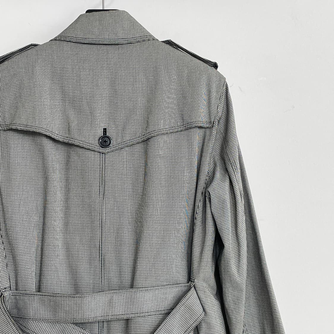 버버리 하운드투스 트렌치 하프 코트 상품이미지4