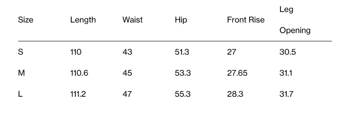 렉토 25ss 블렌드 와이드 플레어 팬츠 다크 브라운 M 상품이미지2