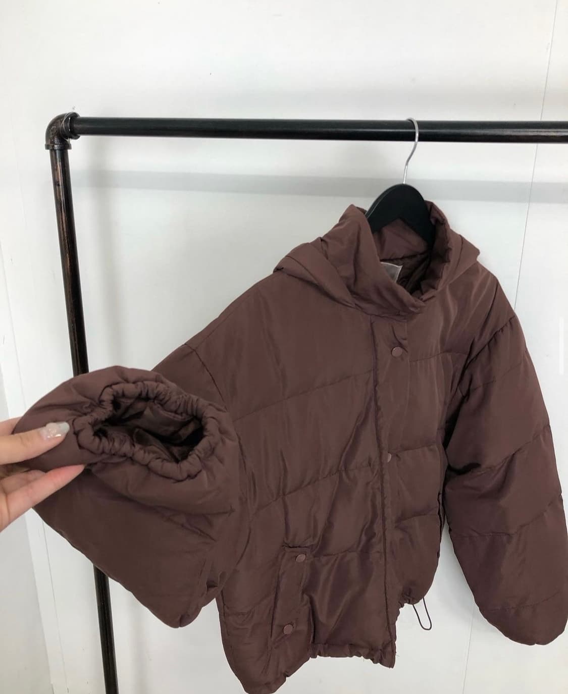 nice claup brown brick padding 상품이미지5