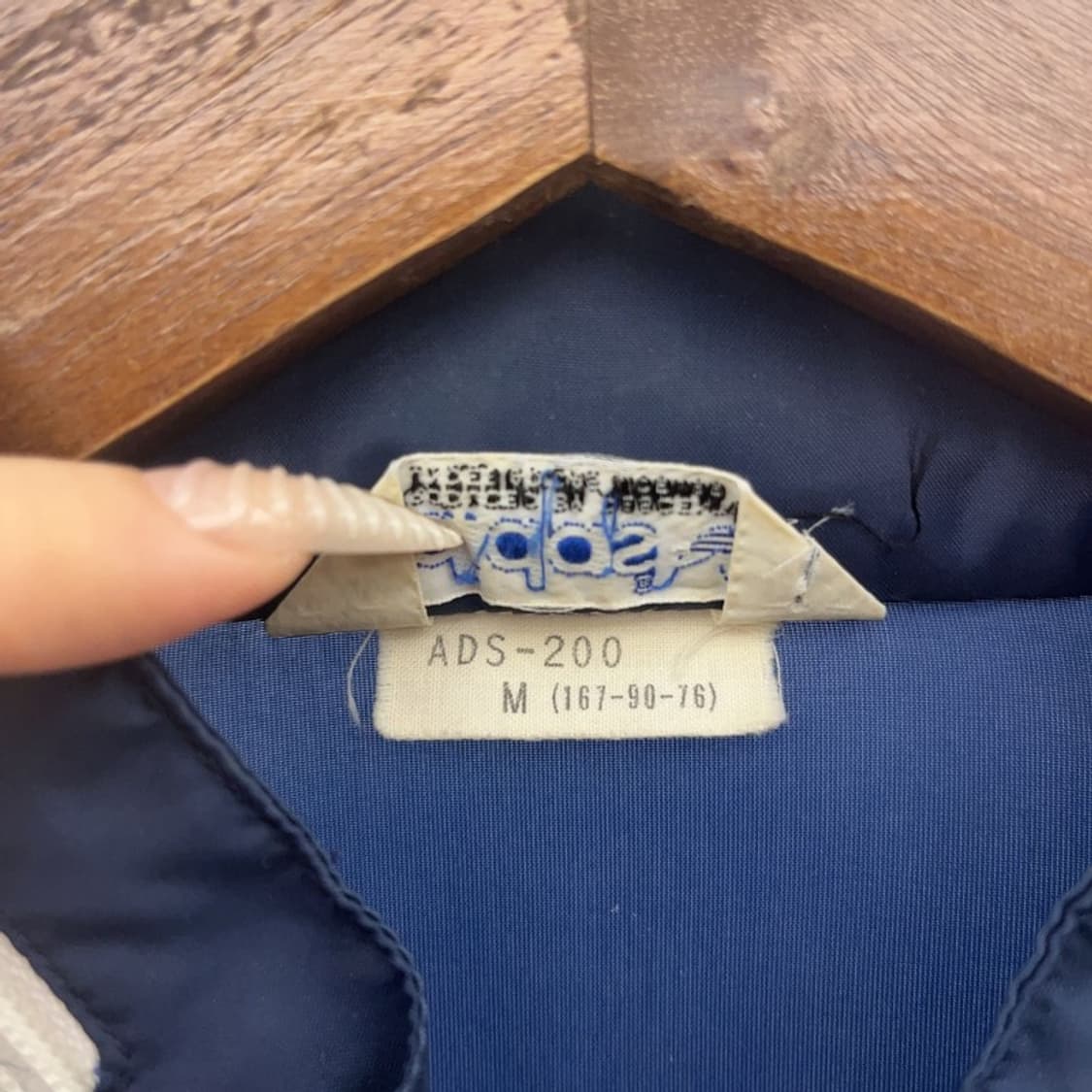 아디다스 재팬 90's 올드스쿨 레트로 바람막이 자켓 M C08338 상품이미지6