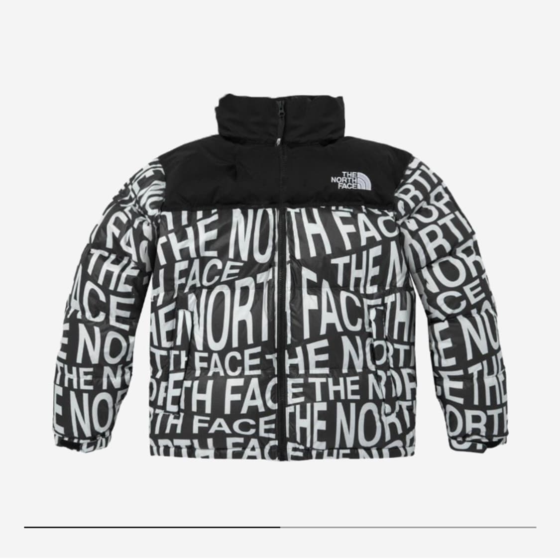노스페이스 눕시 프린트 블랙 상품이미지1