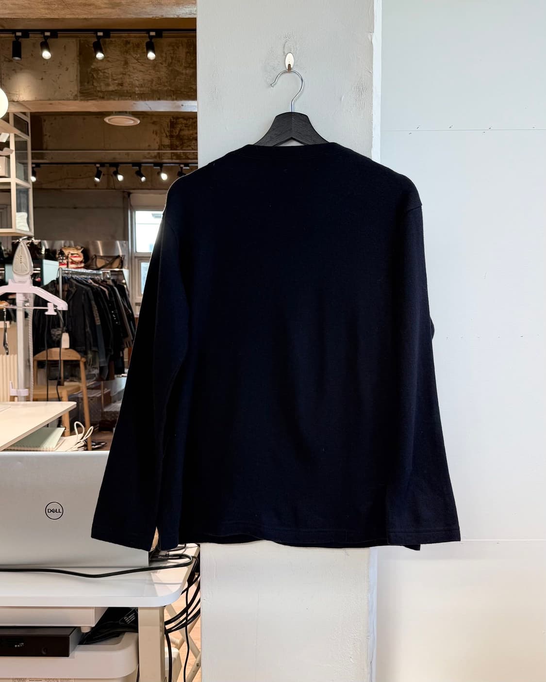 카반드주카 네이비 풀오버 레이어드 자켓 상품이미지7