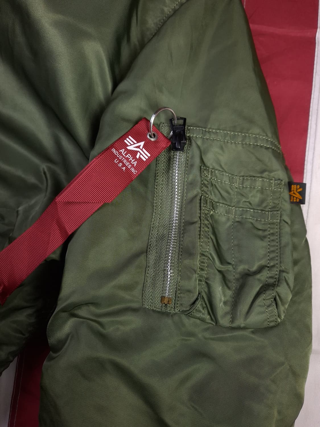 오리지날 미공군 민수용 MA-1 항공자켓 상품이미지8