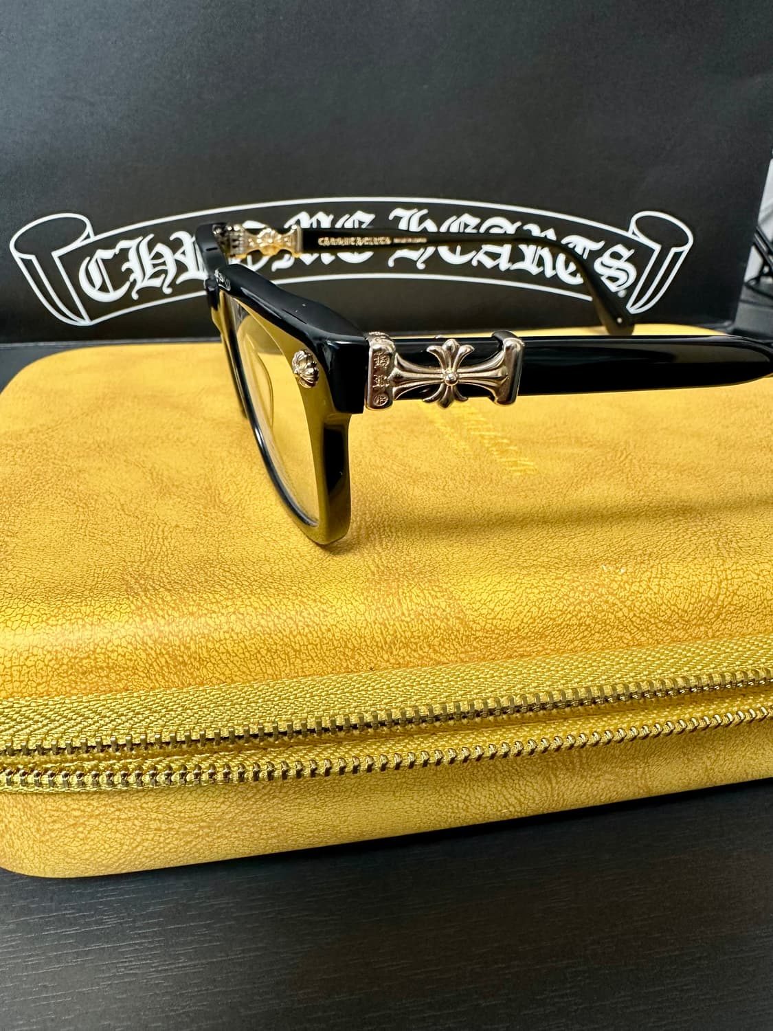 크롬하츠 콕스어커 블랙/골드 새상품급 상품이미지4