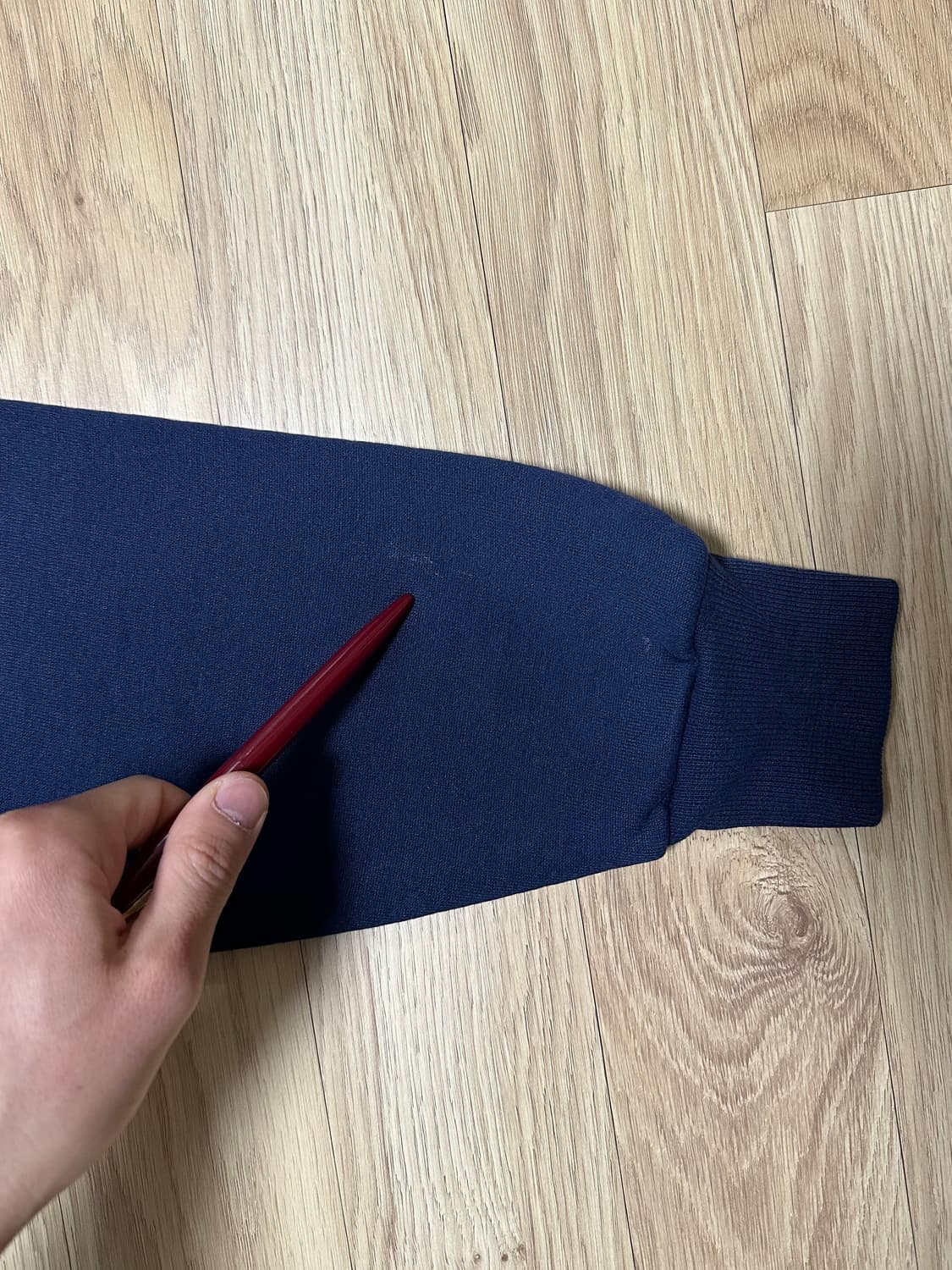 90s 빈티지 러셀 후드집업 네이비 M 상품이미지7