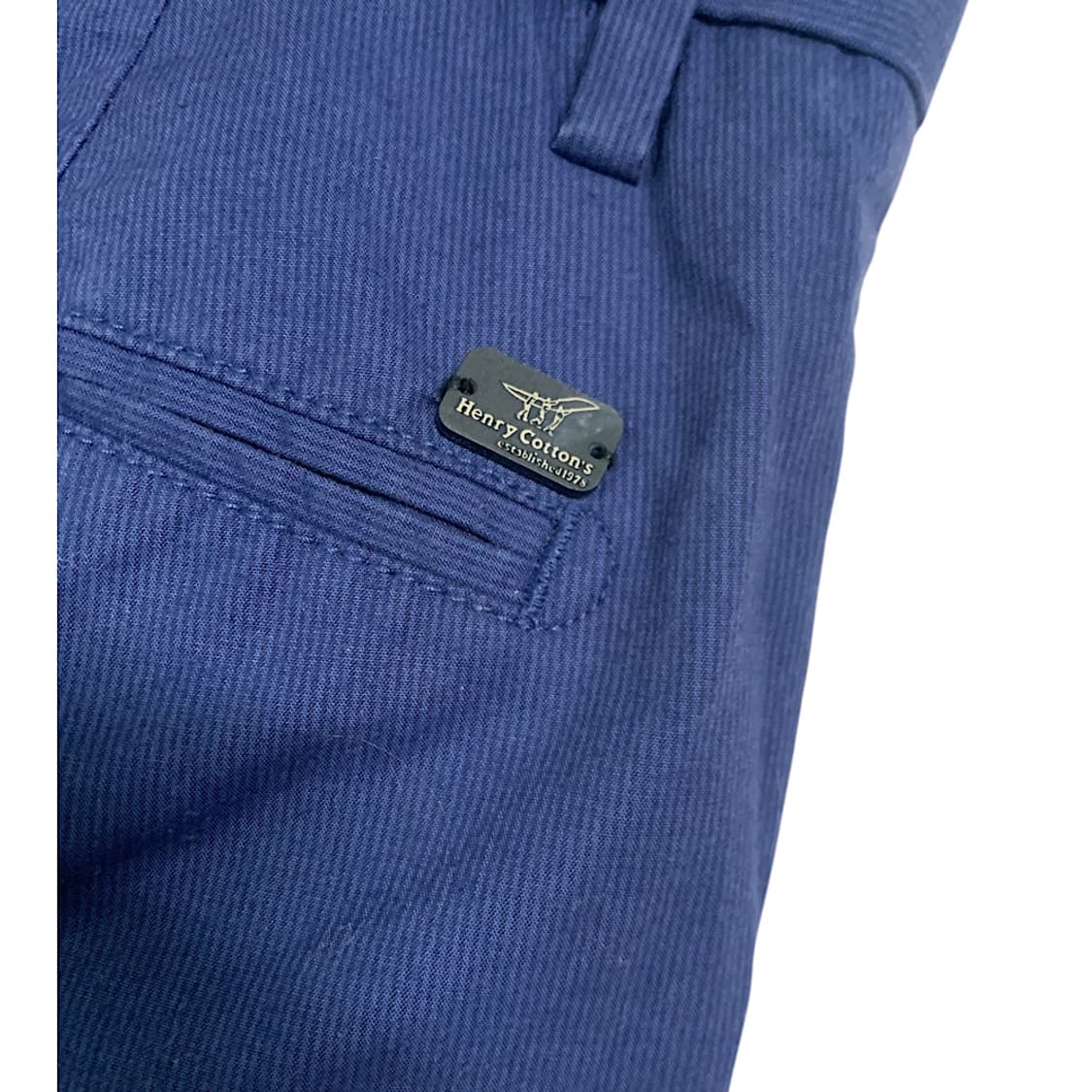 헨리코튼 네이비 치노팬츠 33 상품이미지5